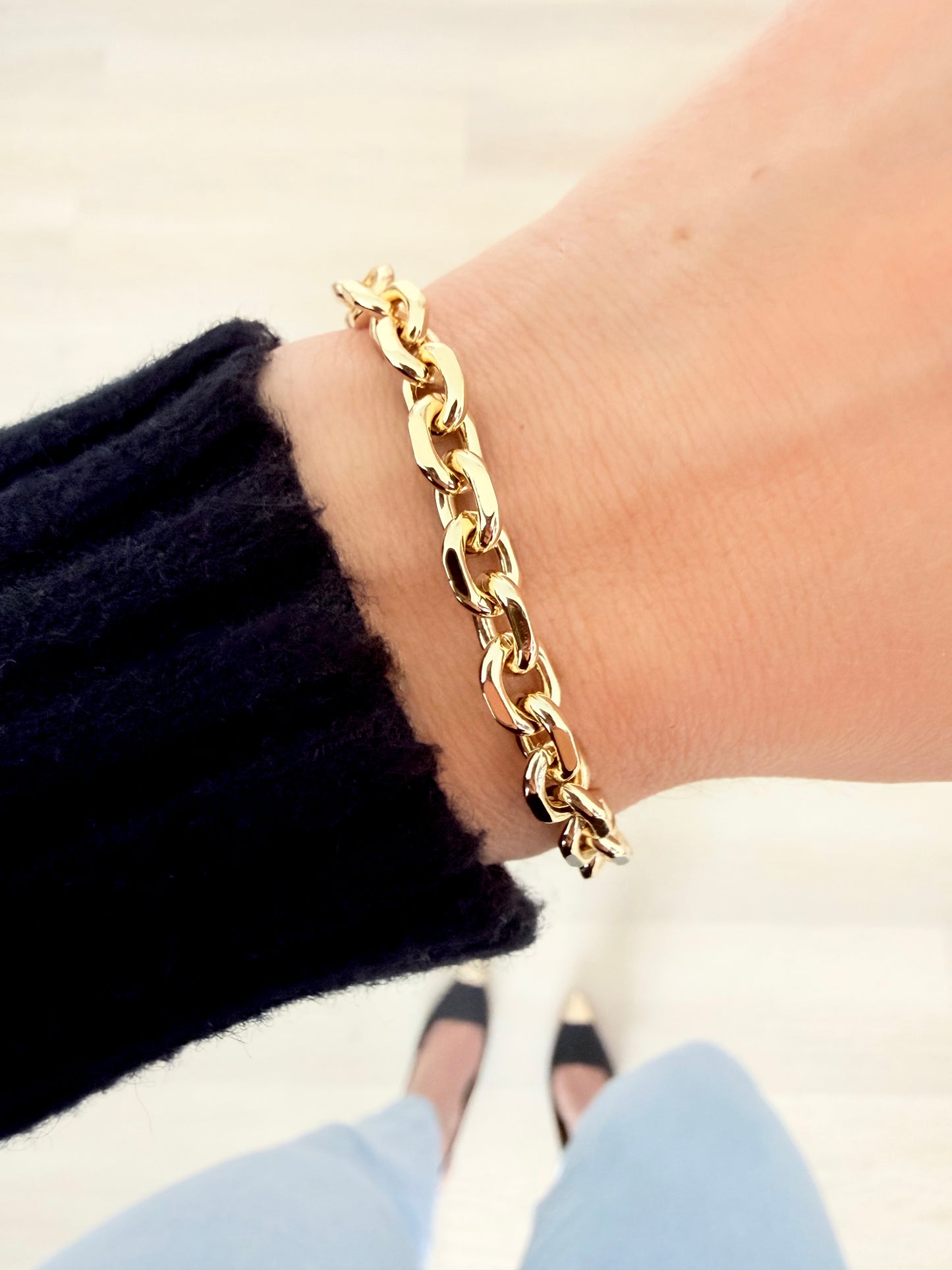 Gold Chain Bracelet