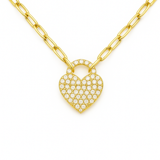 Sparkling Heart Lock