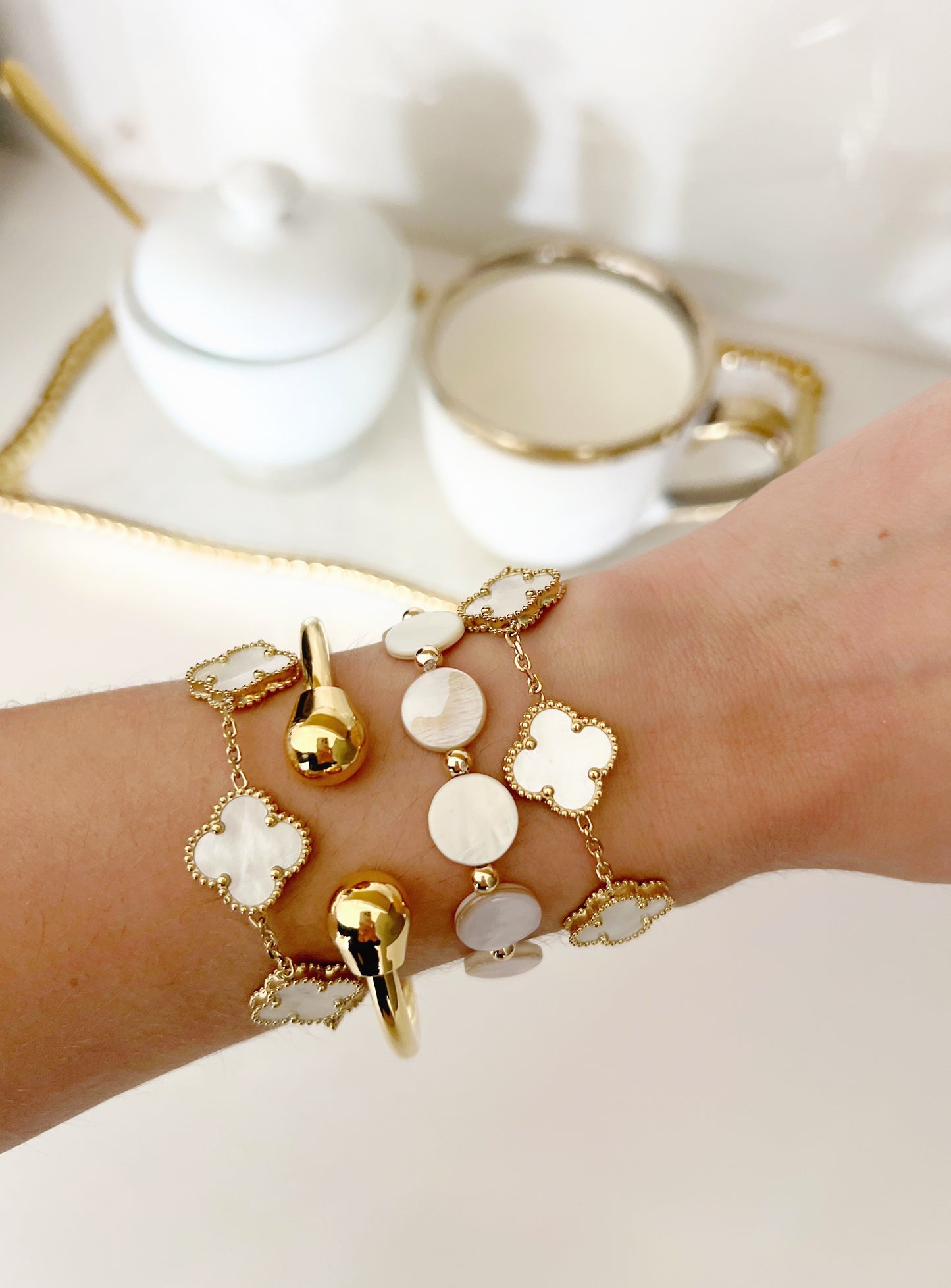 Clover bracelet
