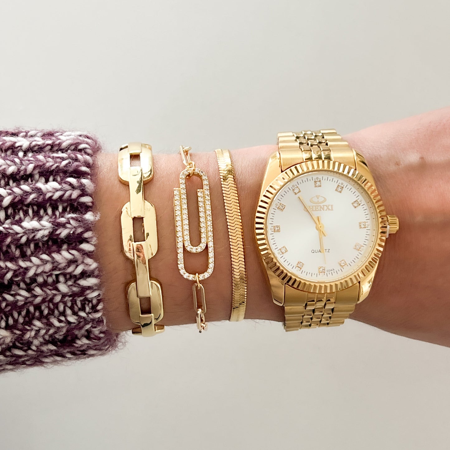 Chic PaperClip Bracelet
