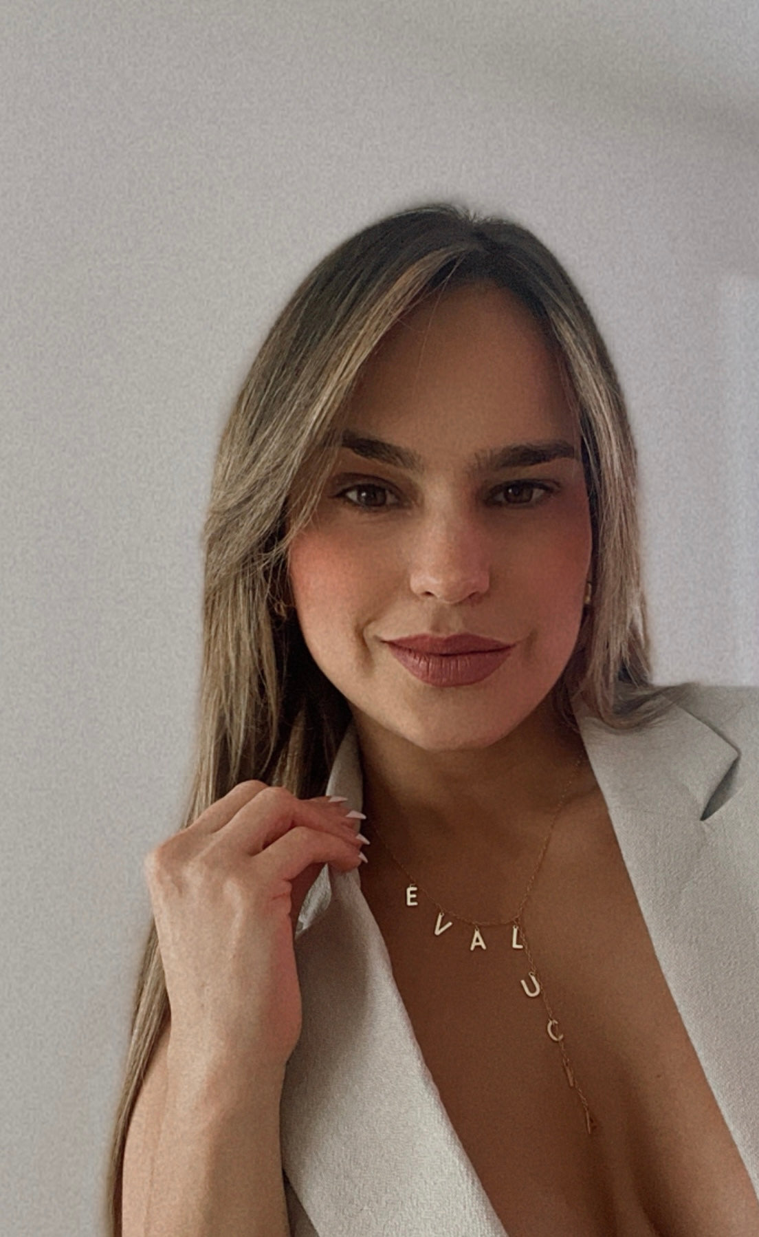 Lariat Custom Name Necklace