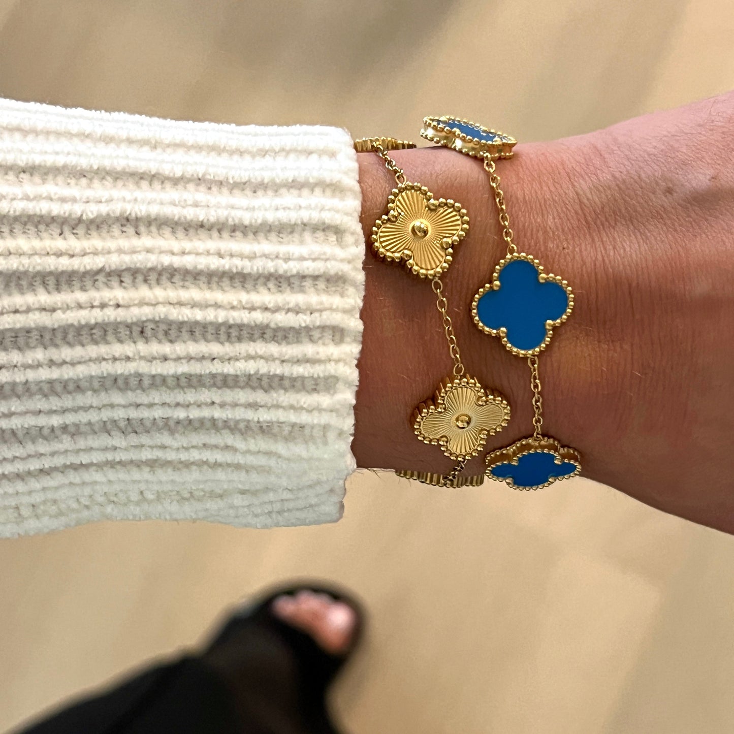 Clover bracelet