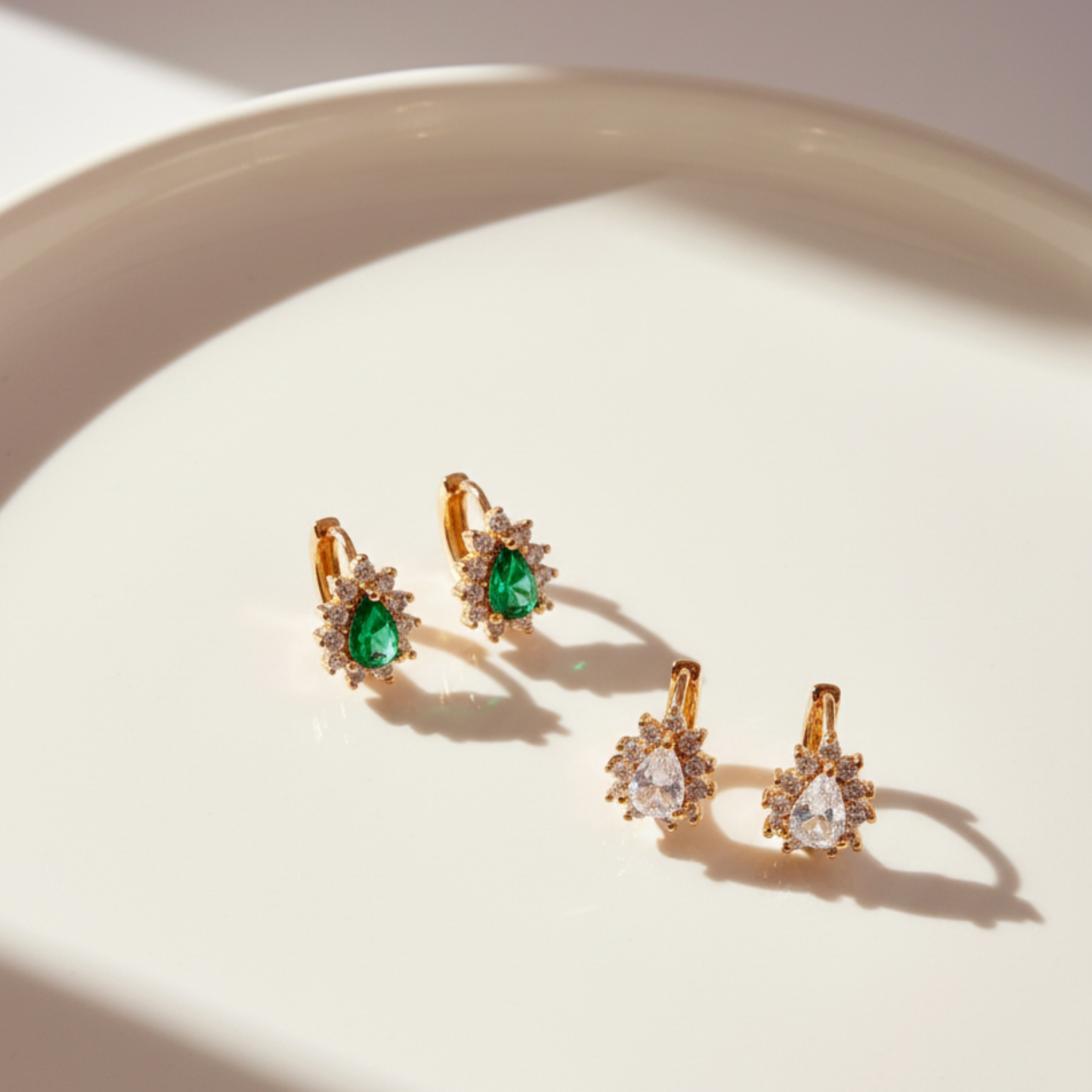 Giovanna Huggie Earrings