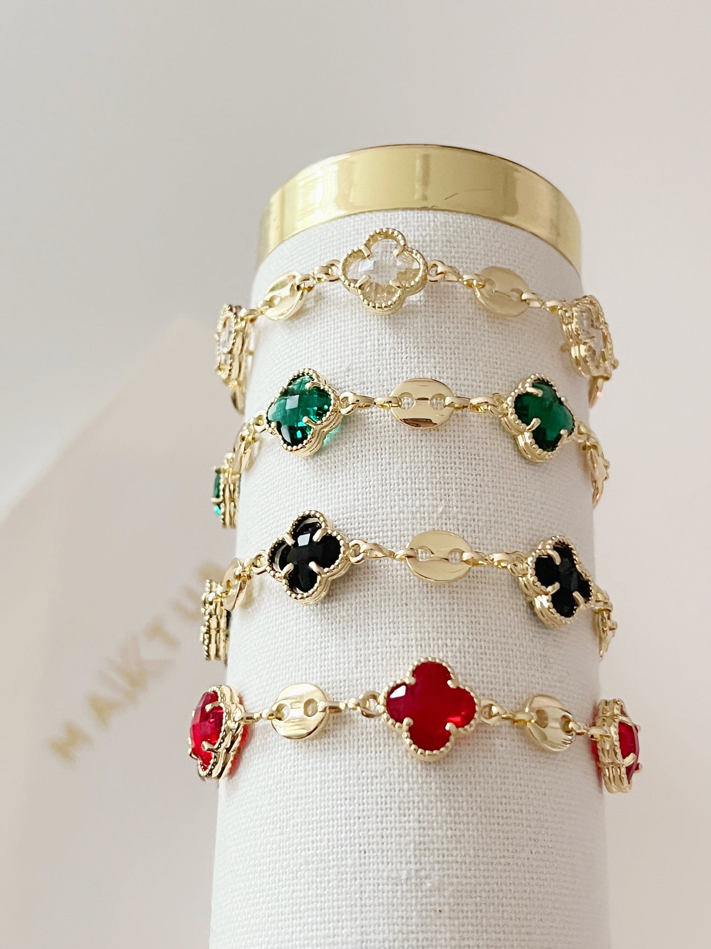 Glam Clover Bracelets