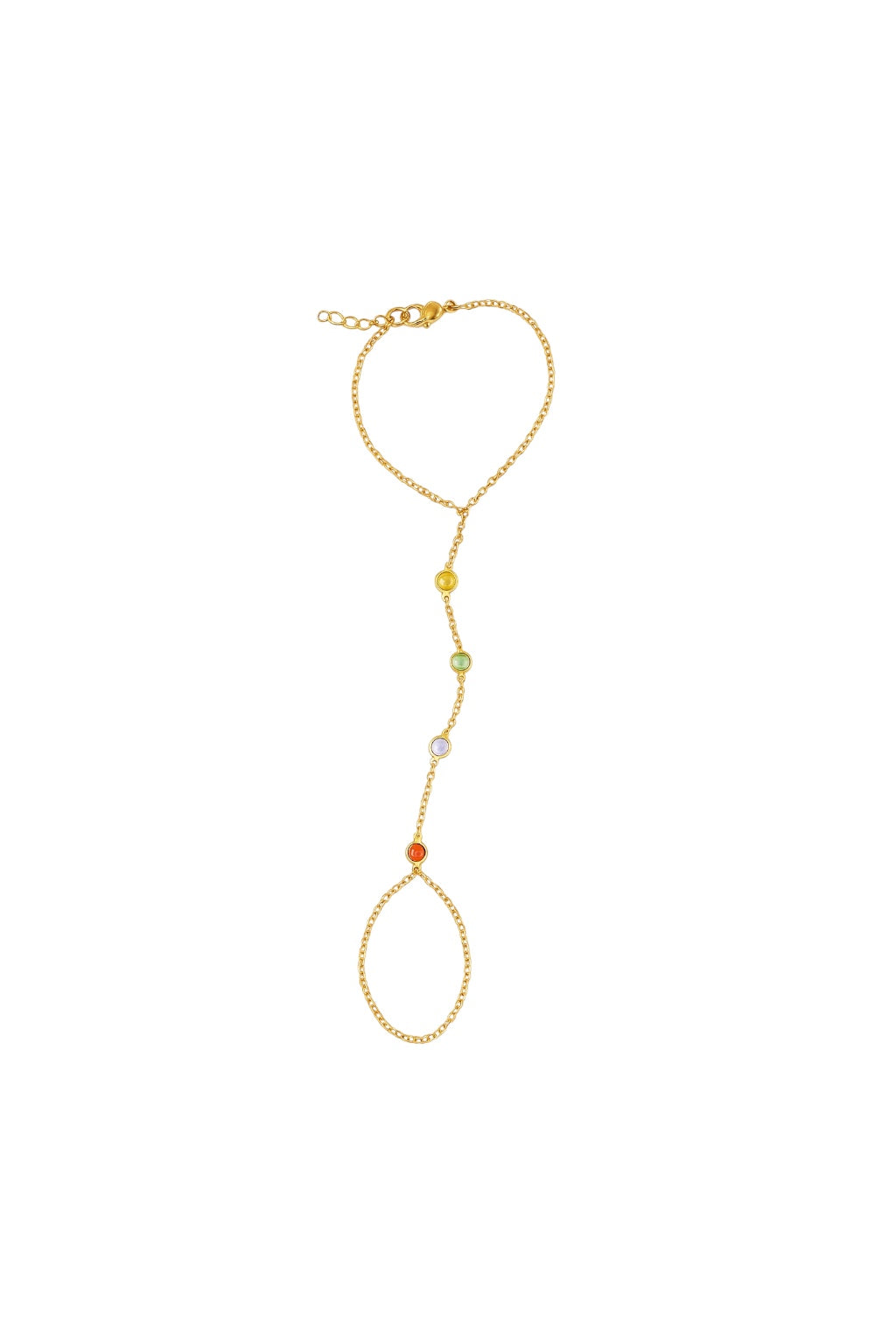 Rainbow Hand Chain