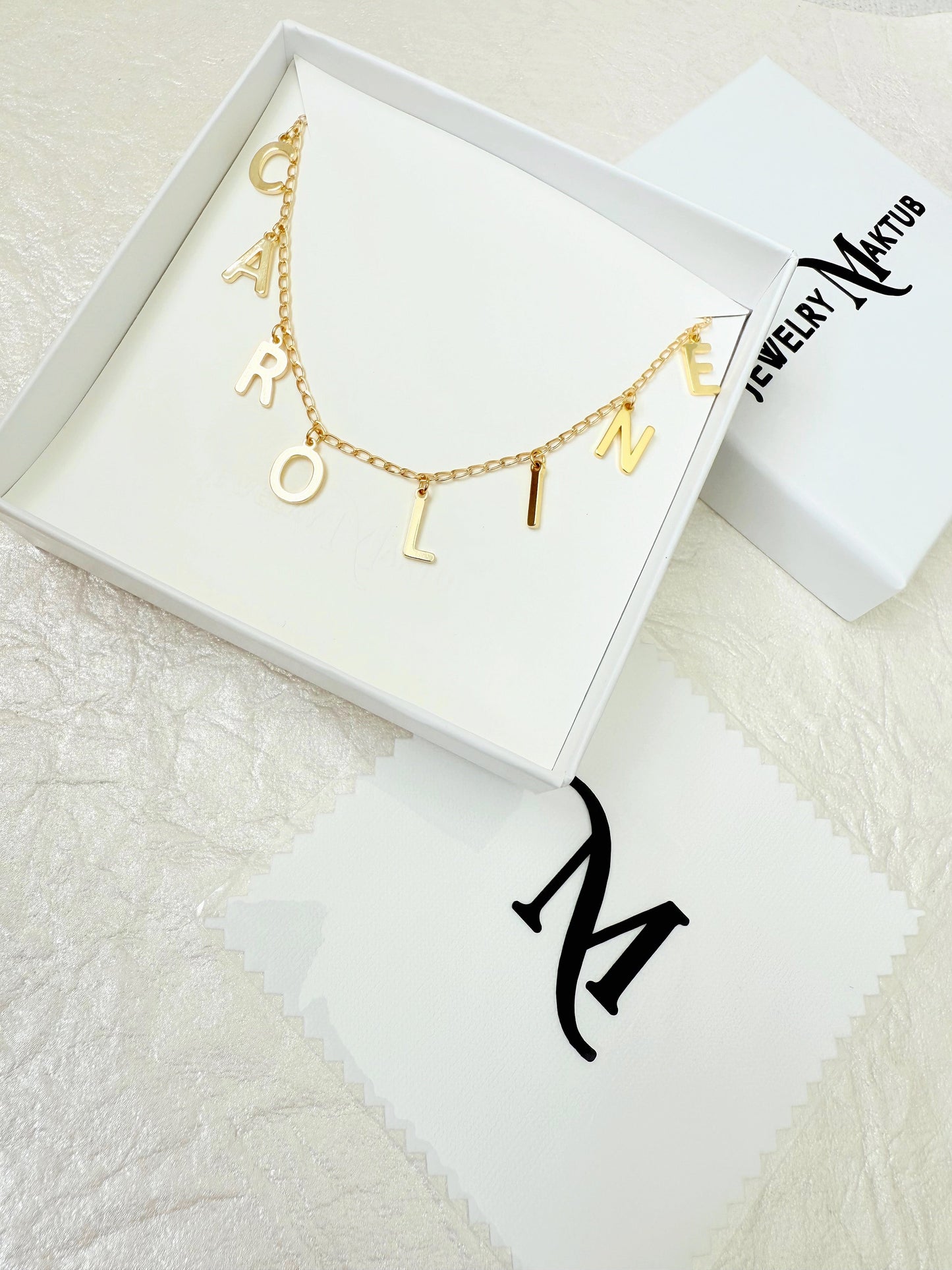 Personalized Name Necklace - Jewelry Maktub LLC