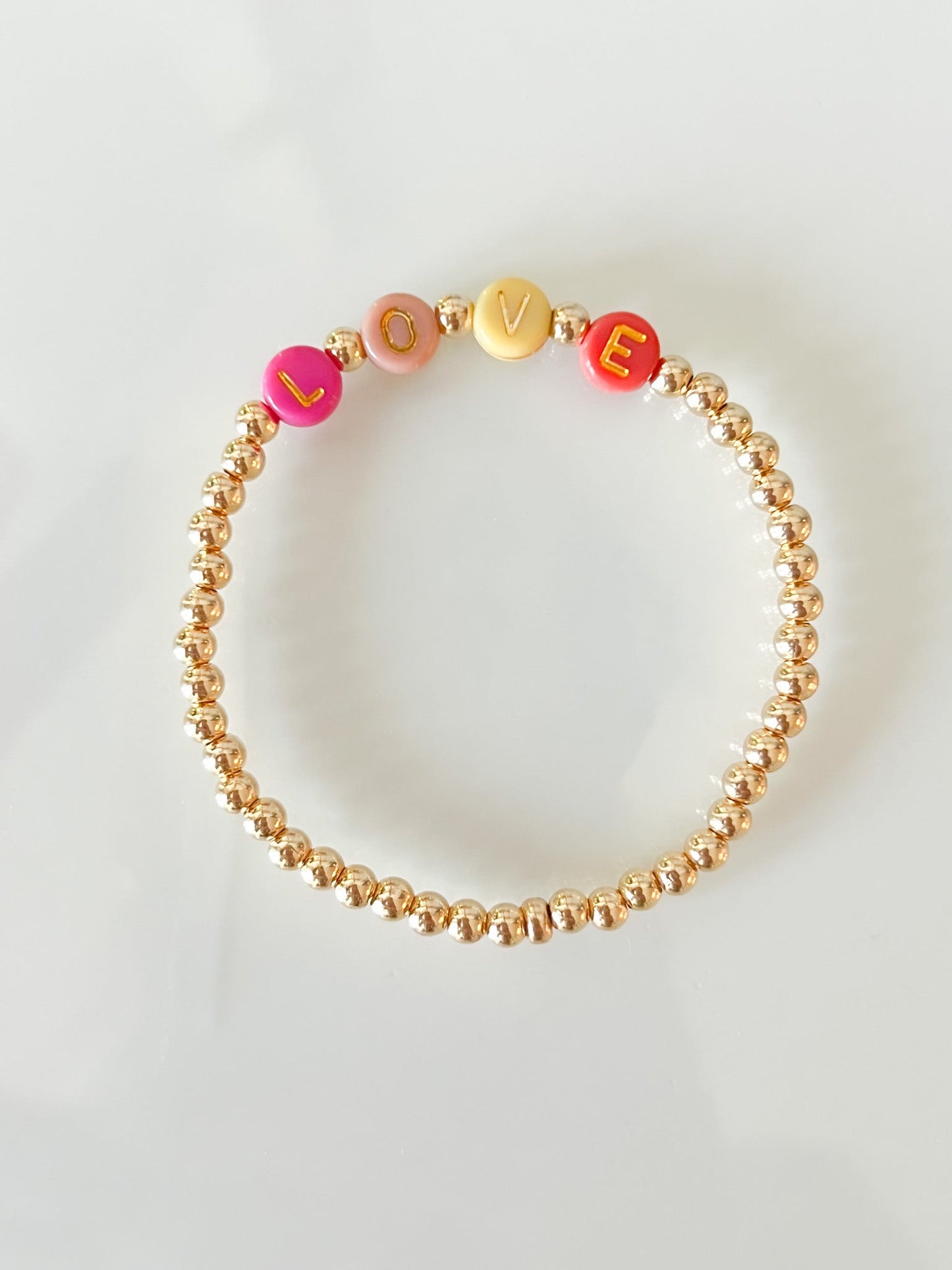 Custom name bracelet - Jewelry Maktub LLC