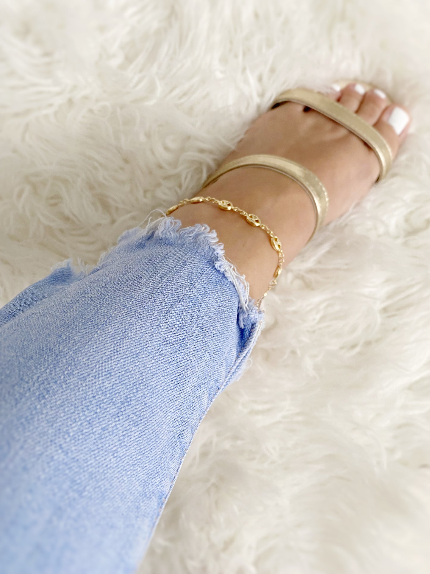 G  dainty anklet