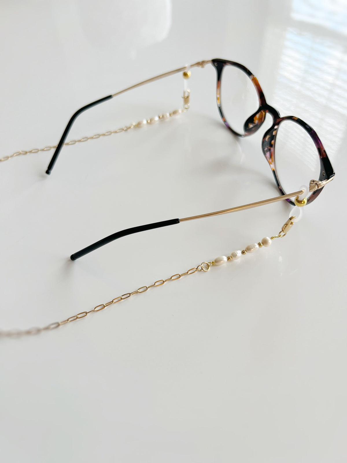 Pearl Sunny Cord - Jewelry Maktub LLC
