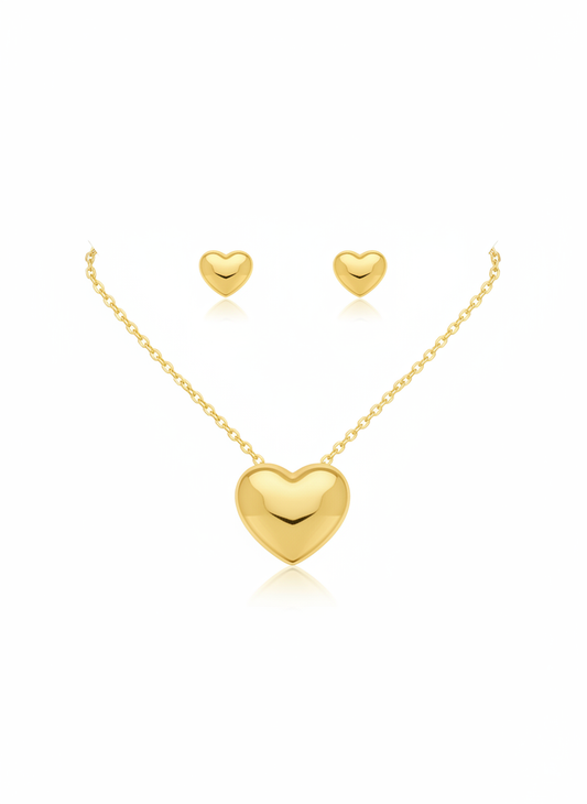 Heart Jewelry Set