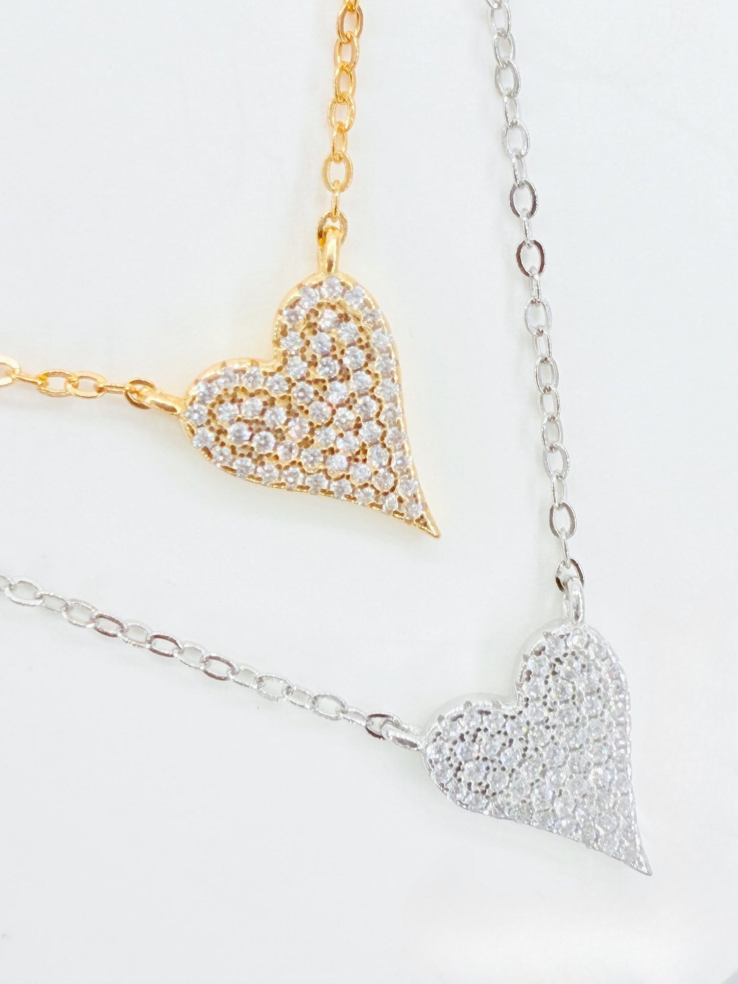 Radiant heart Necklace