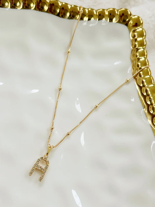 Shiny initials Necklace