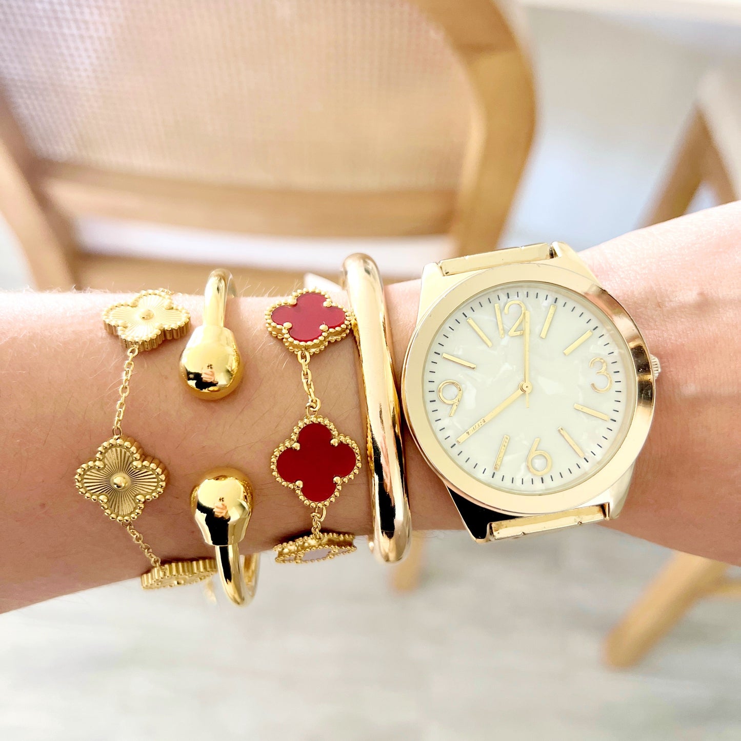 Clover bracelet