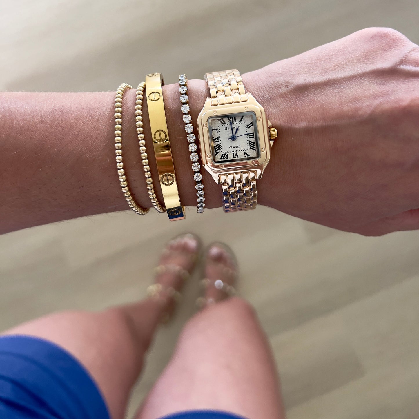 Bold Screw Bangle