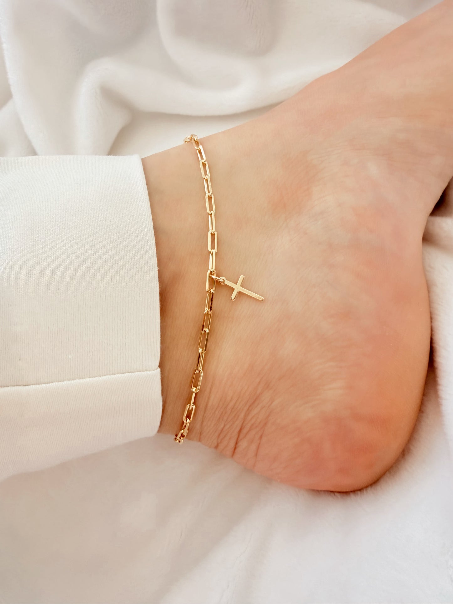 Cross Anklet