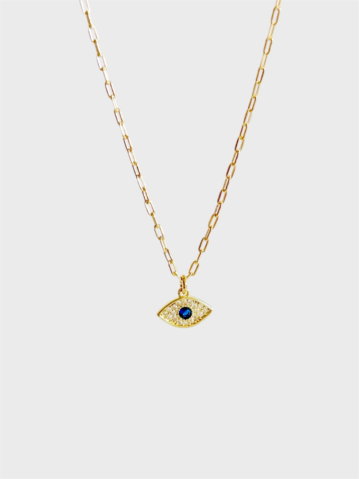 Blue Dainty Evil Eye