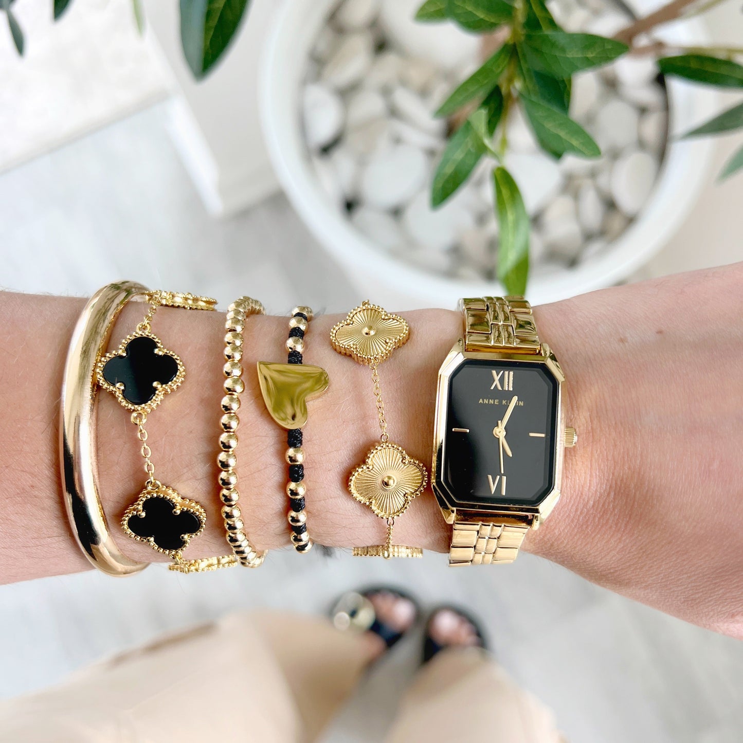 Clover bracelet