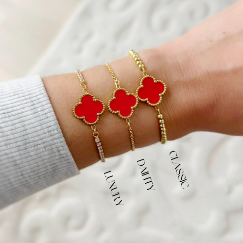 Clover Adjustable Bracelet