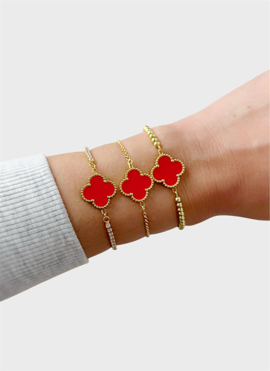 Clover Adjustable Bracelet