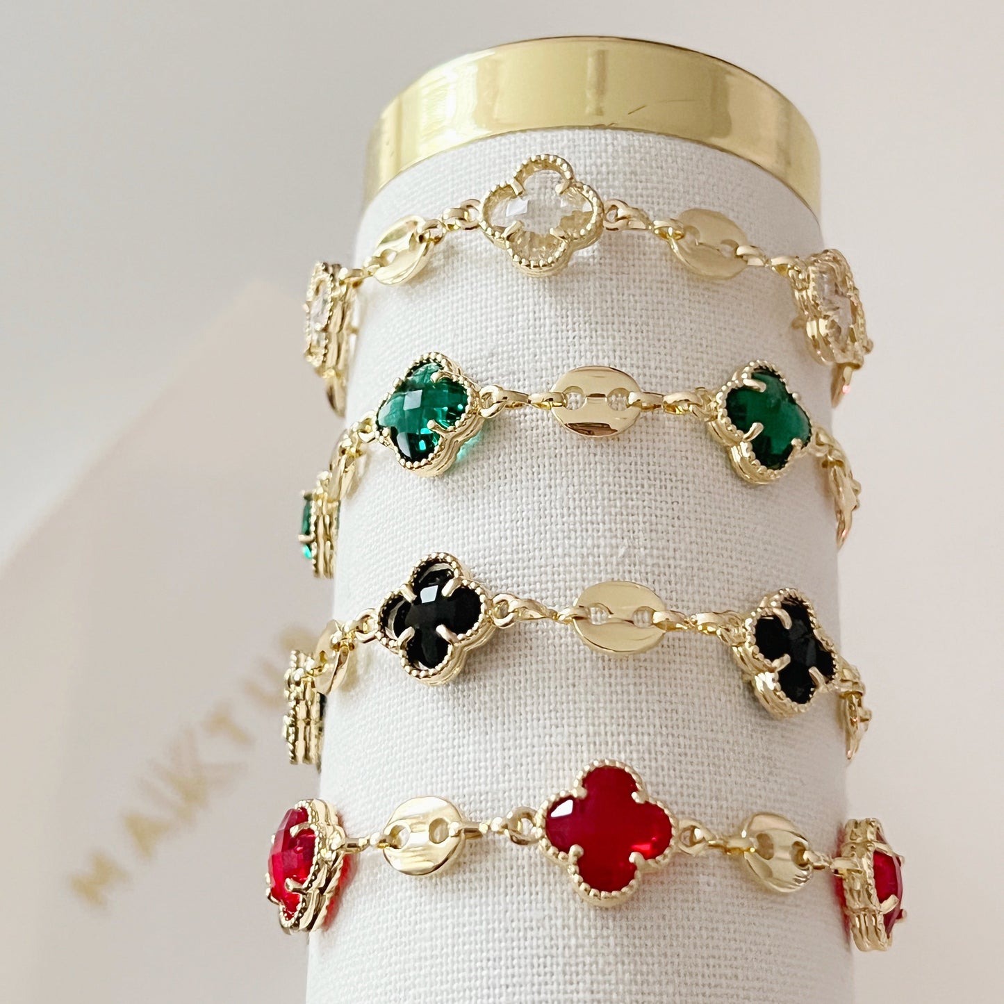 Glam Clover Bracelets