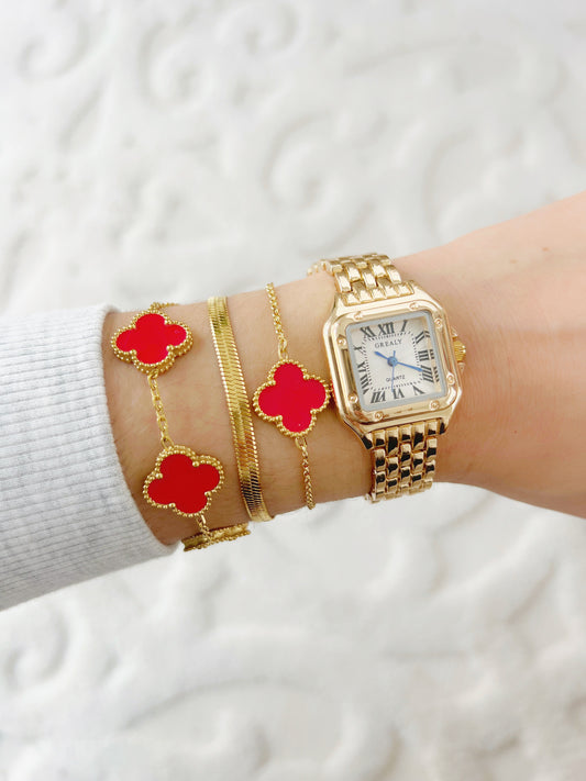 Clover Adjustable Bracelet