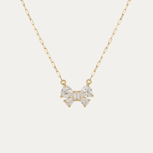 Coquette Bow Necklace