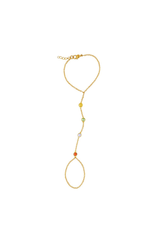 Rainbow Hand Chain
