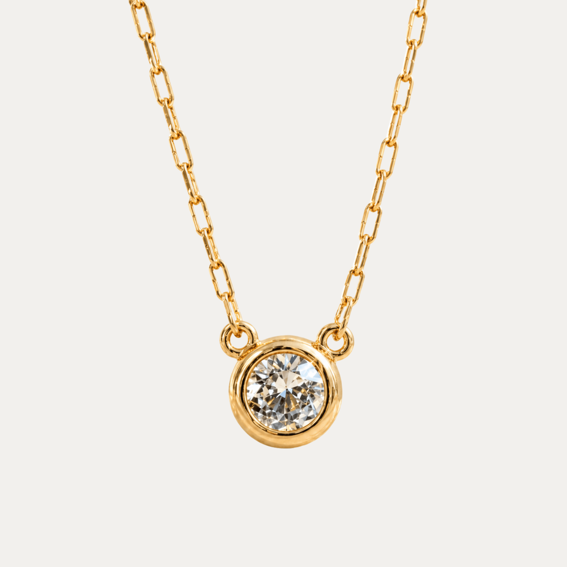 Aura Bezel Necklace - Jewelry Maktub LLC