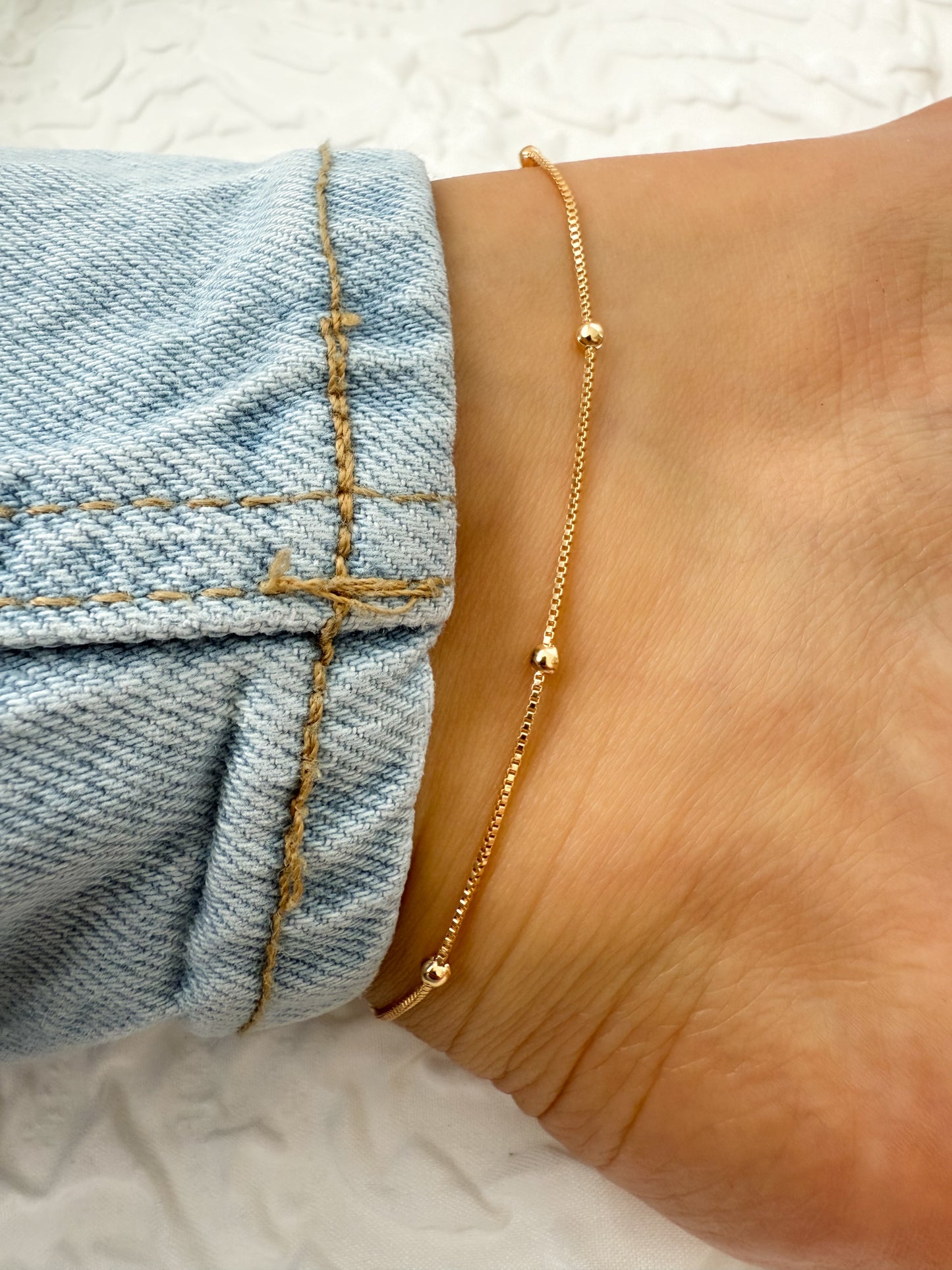 Balls Anklet - Jewelry Maktub LLC