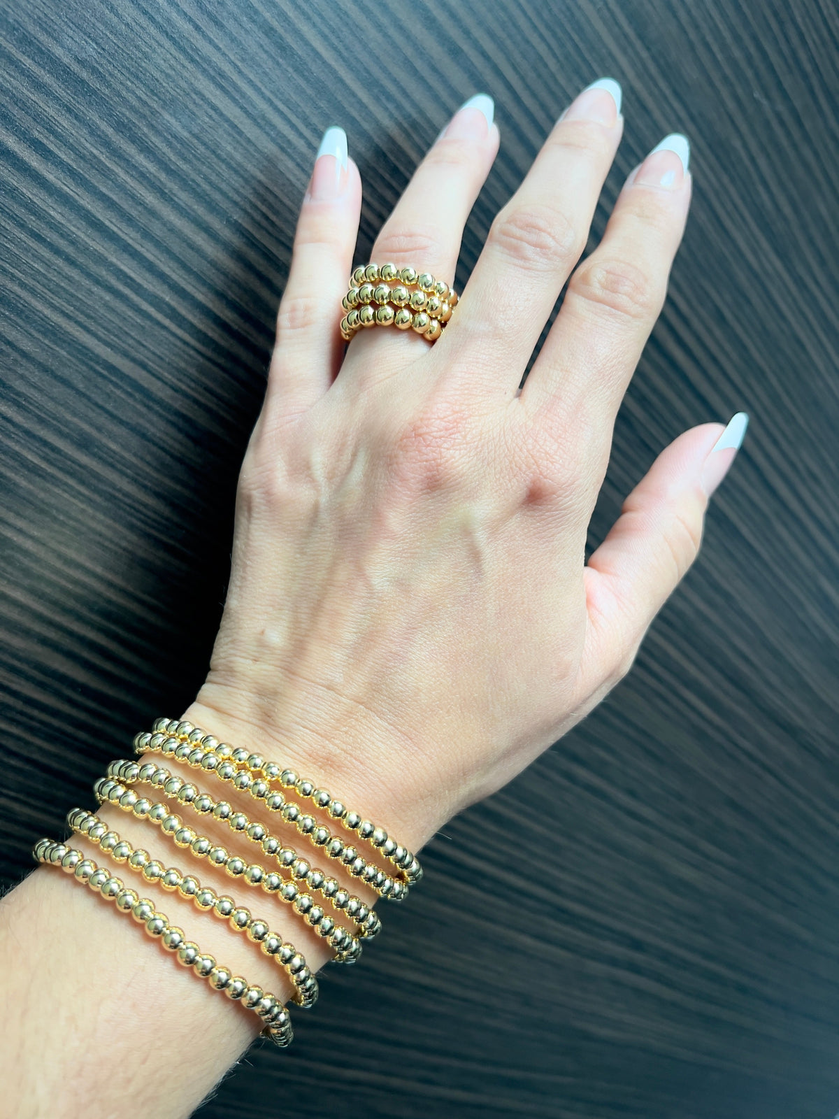 Bead Ring - Jewelry Maktub LLC