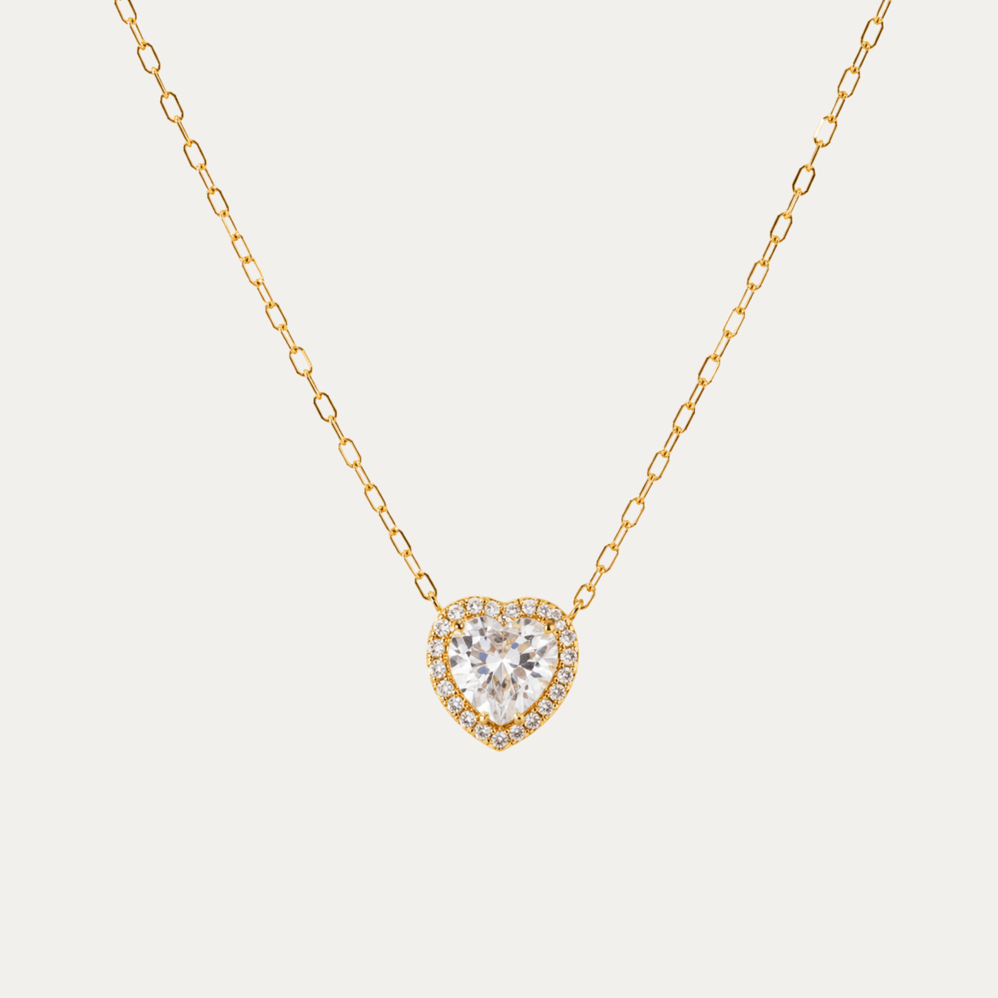 Bella Heart Necklace - Jewelry Maktub LLC