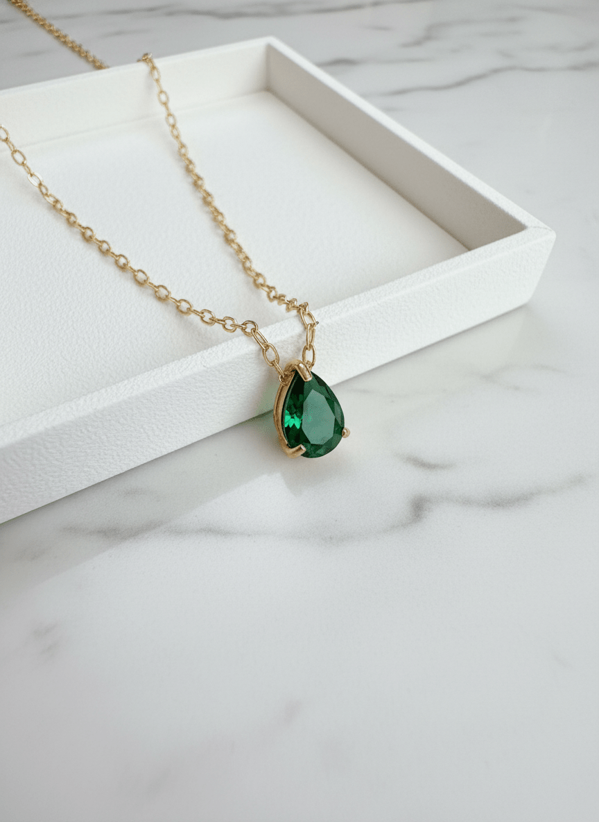 Birthstone Necklace - Jewelry Maktub LLC