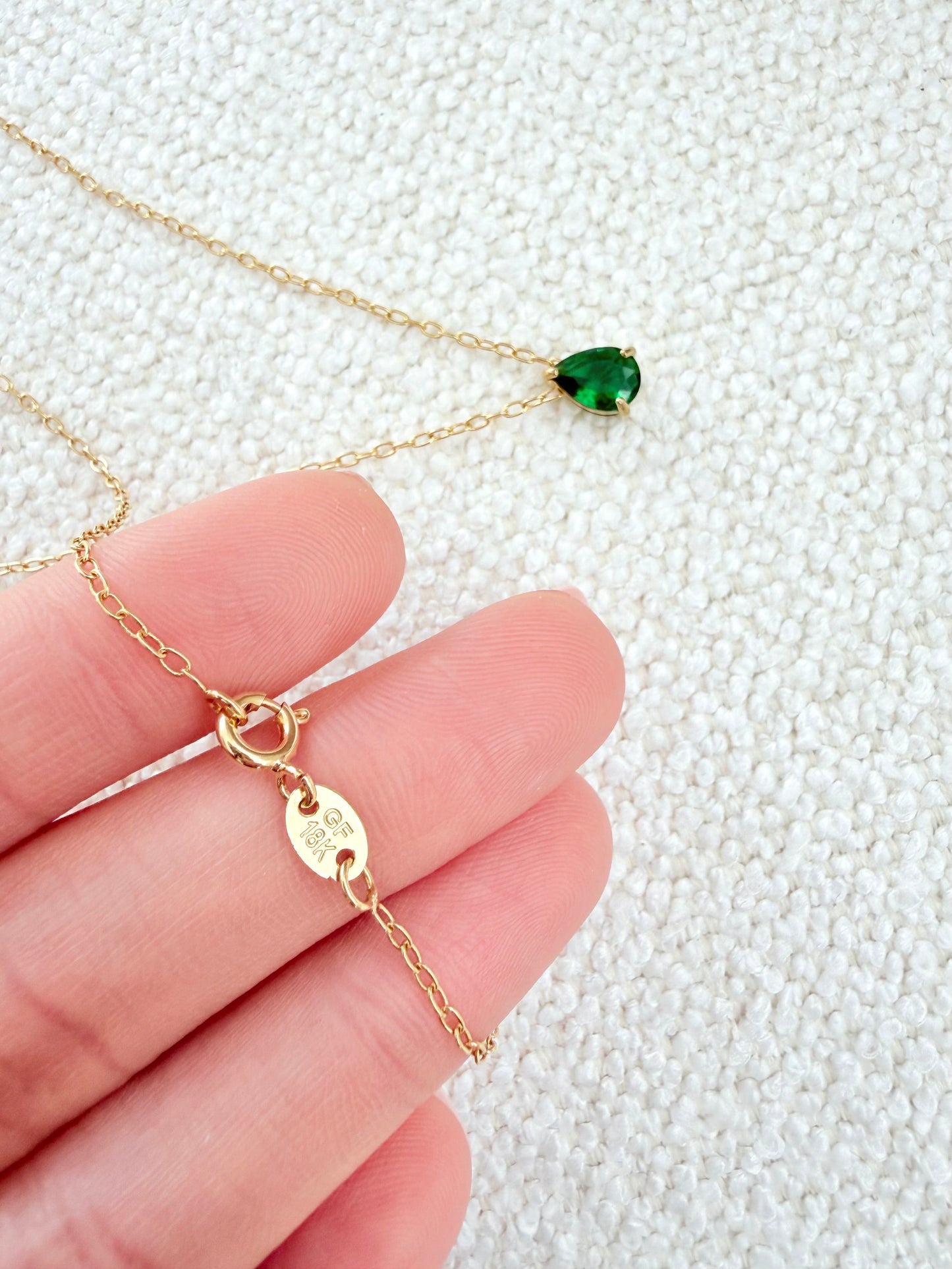 Birthstone Necklace - Jewelry Maktub LLC