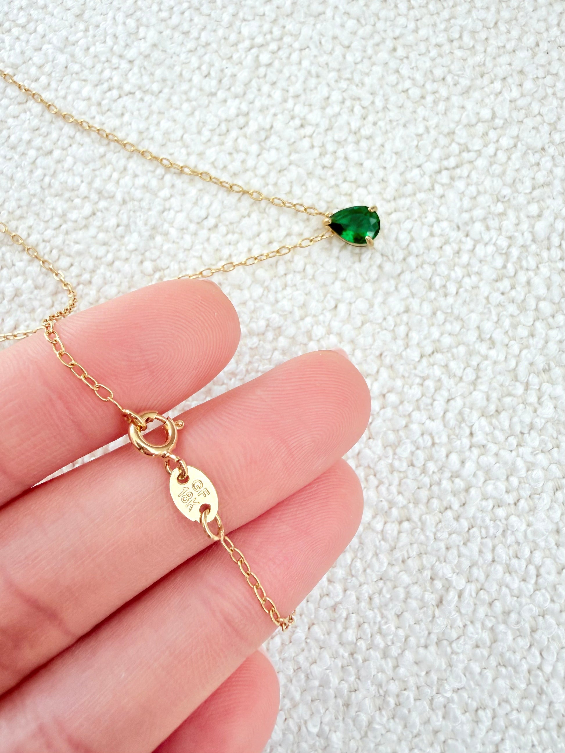 Birthstone Necklace - Jewelry Maktub LLC