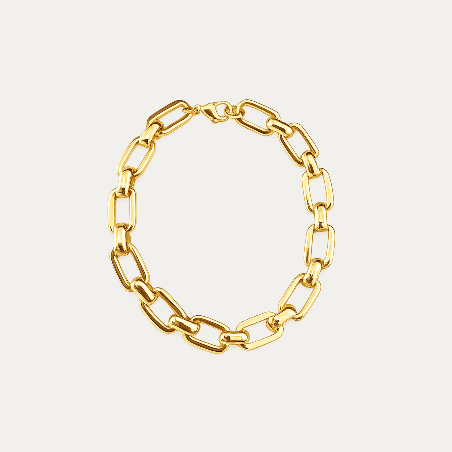 Chunky Paperclip Bracelet - Jewelry Maktub LLC