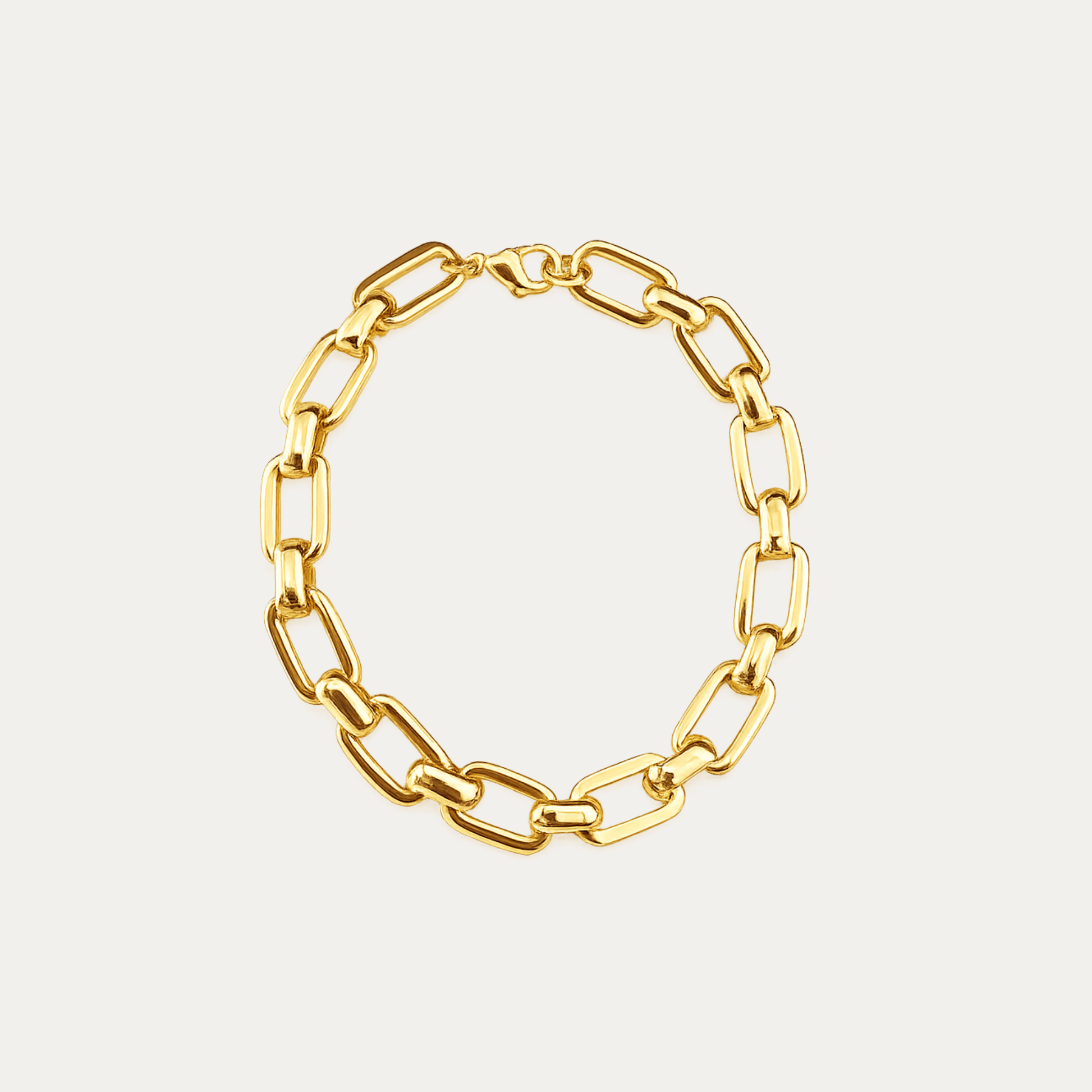 Chunky Paperclip Bracelet - Jewelry Maktub LLC