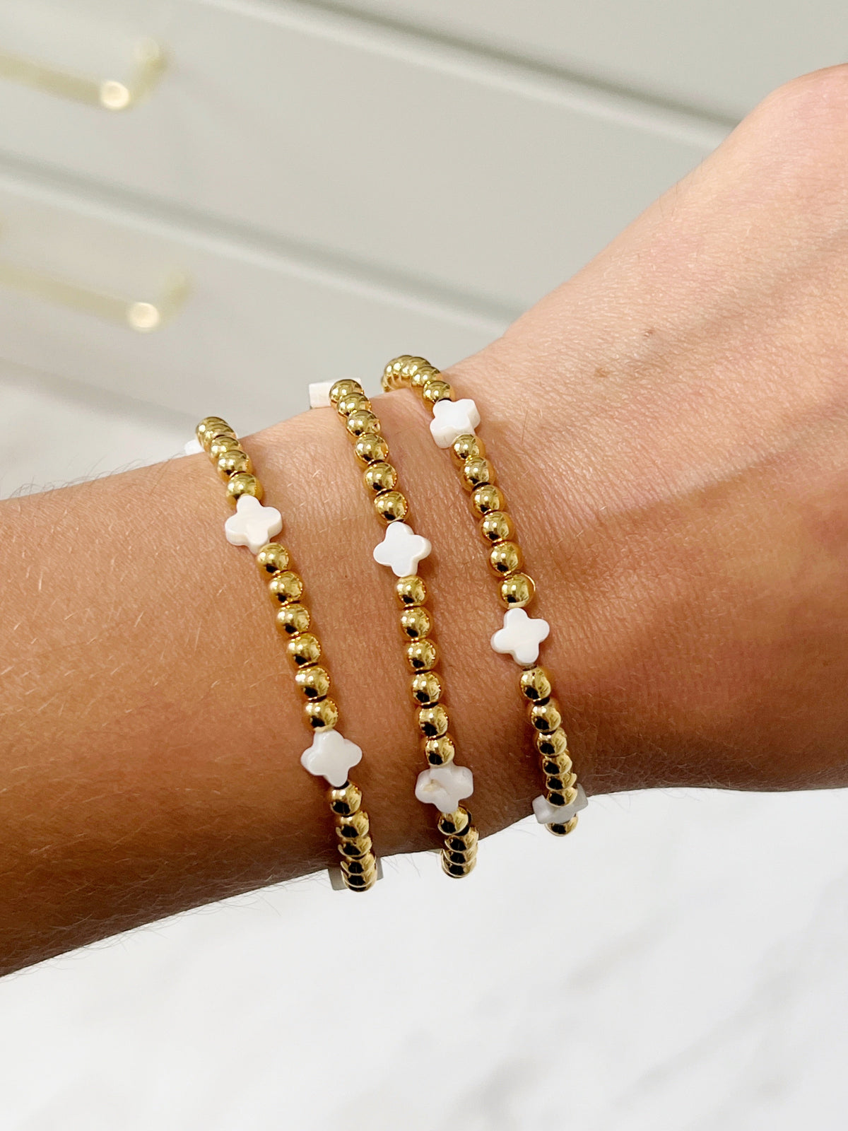 Clover Bracelet - Jewelry Maktub LLC