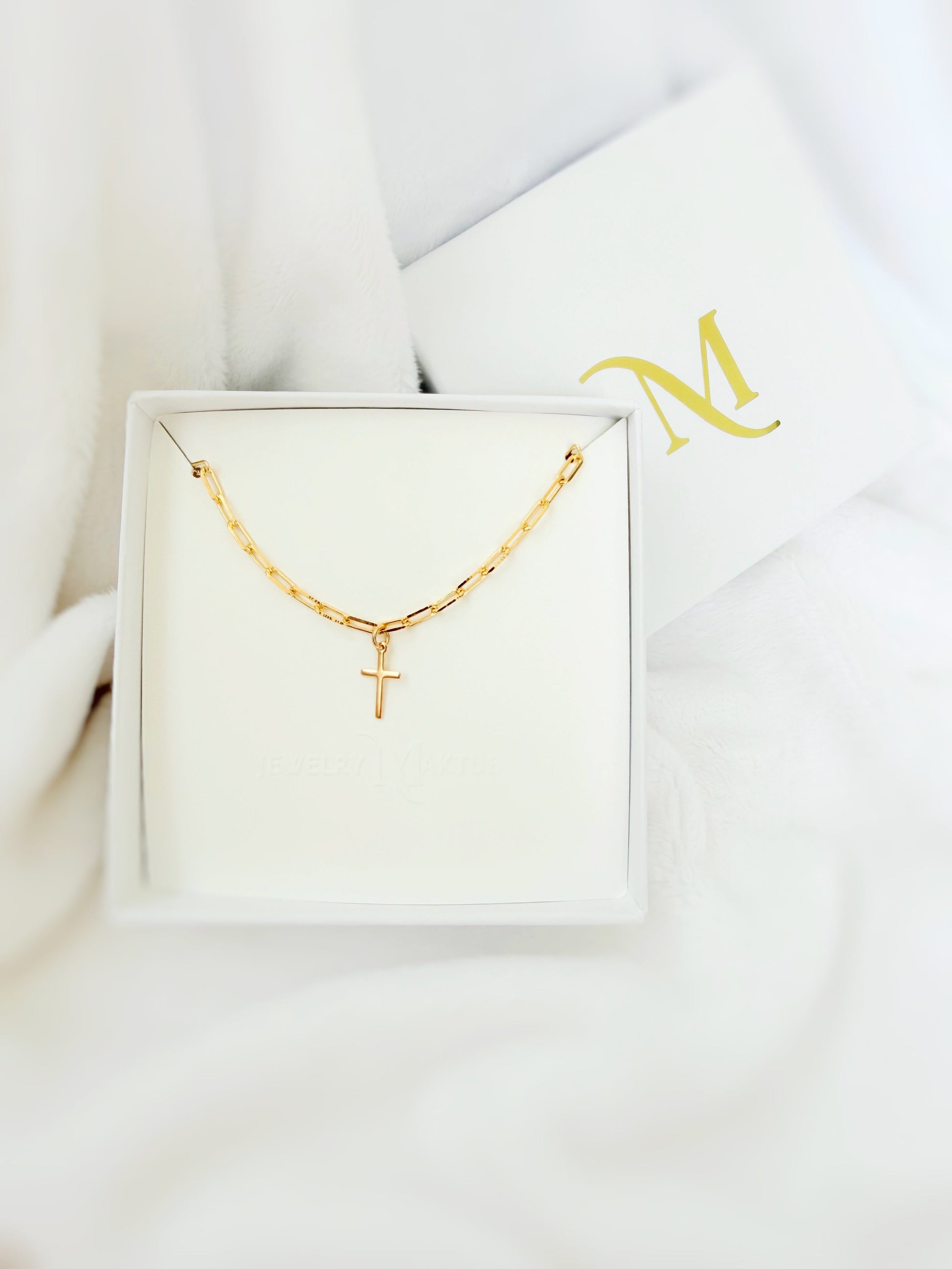 Cross Anklet - Jewelry Maktub LLC