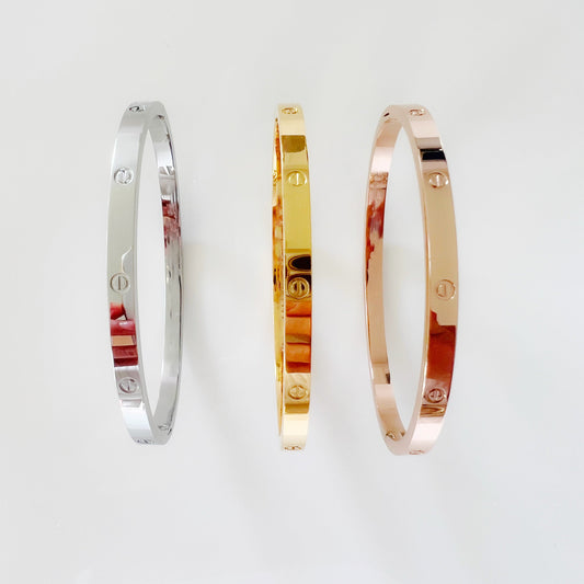 Dainty Mesh Love bracelet - Jewelry Maktub LLC