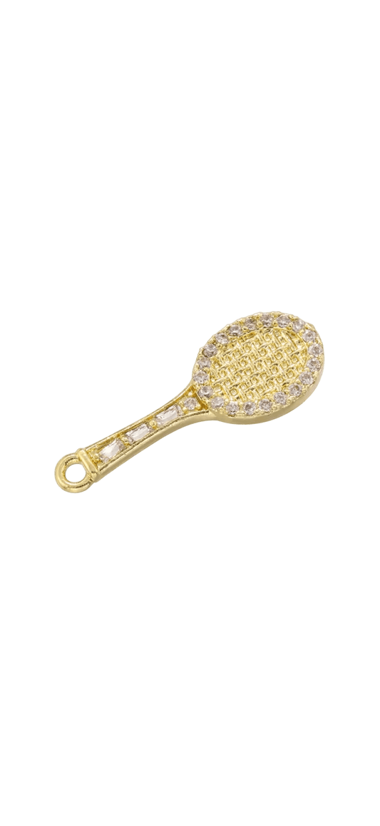 Dainty Tennis racquet - Jewelry Maktub LLC