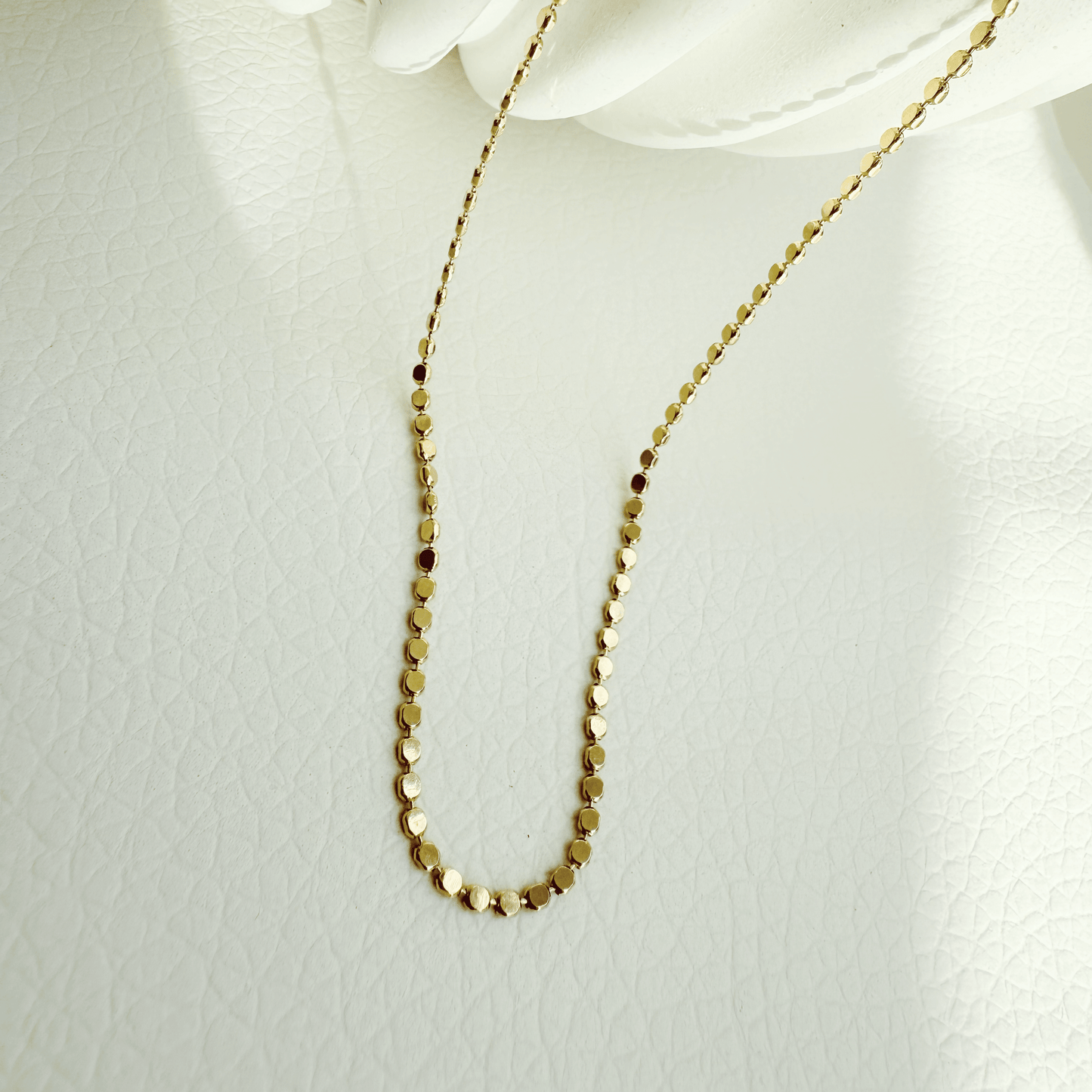 Dot Chain Necklace - Jewelry Maktub LLC