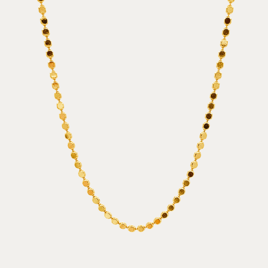 Dot Chain Necklace - Jewelry Maktub LLC