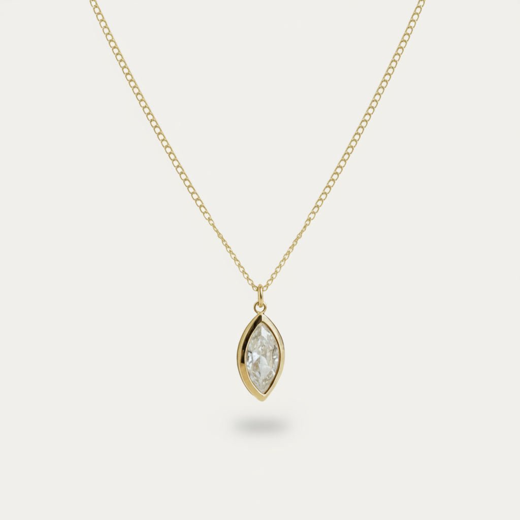 Eden Marquise Necklace - Jewelry Maktub LLC