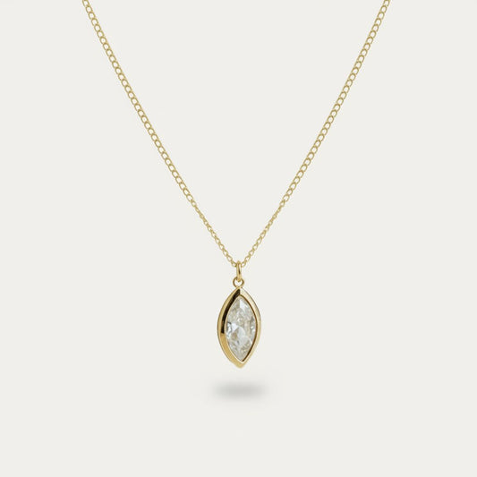 Eden Marquise Necklace - Jewelry Maktub LLC
