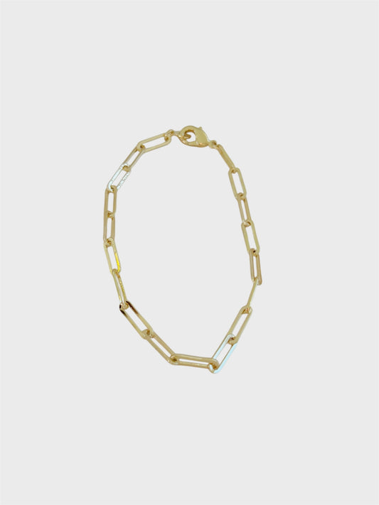 Essence Paper Clip Bracelet - Jewelry Maktub LLC