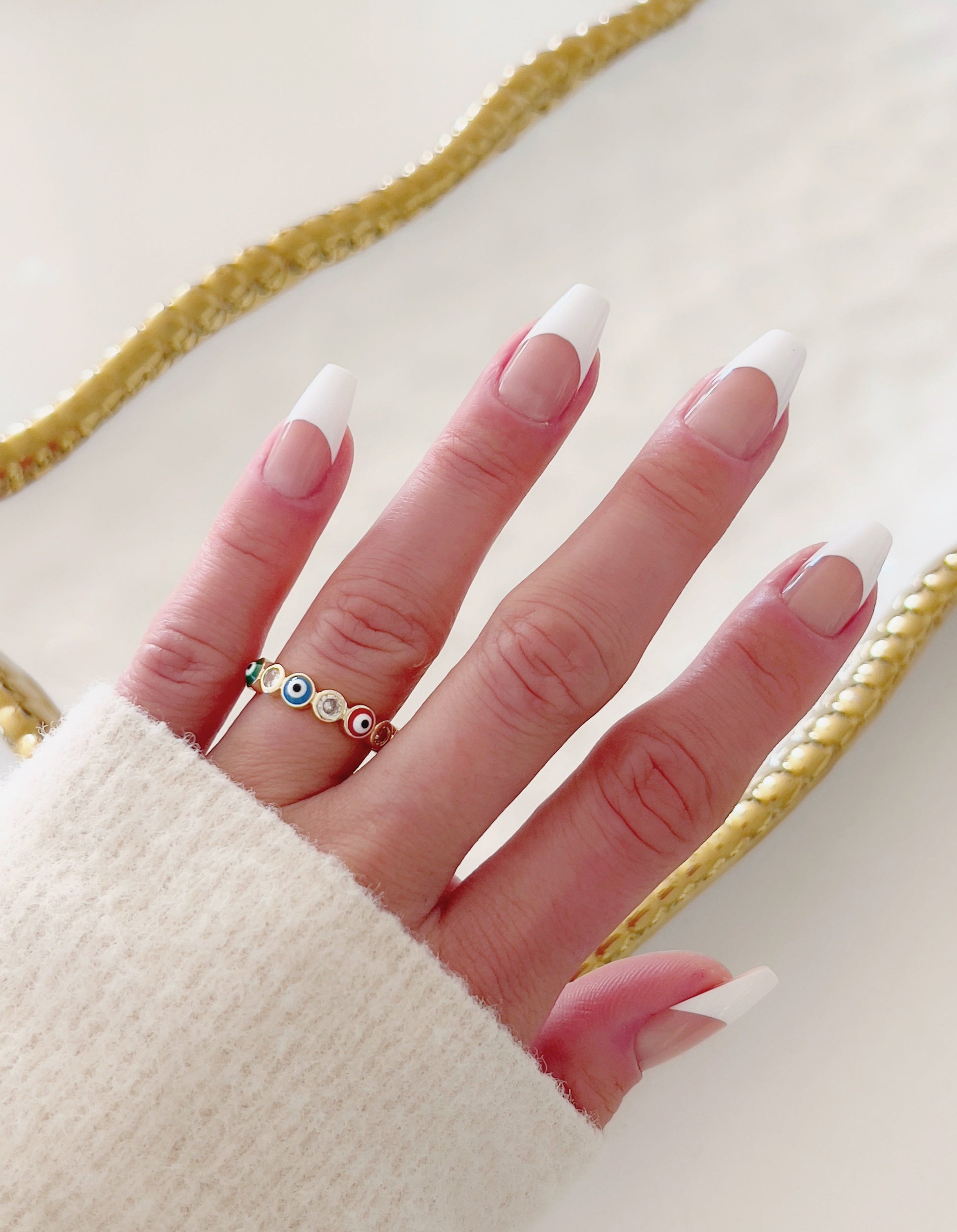 Evil Eye Ring - Jewelry Maktub LLC