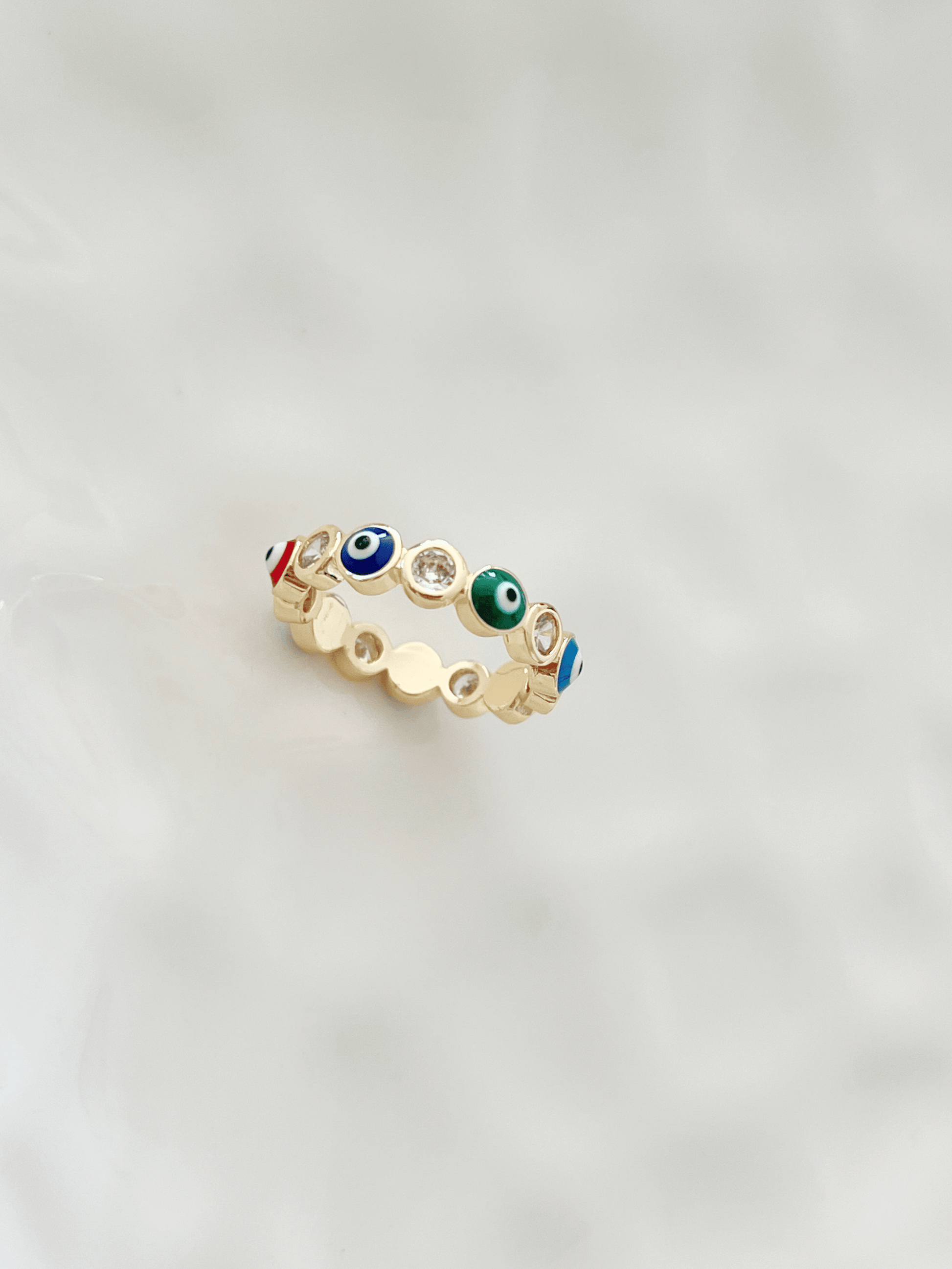 Evil Eye Ring - Jewelry Maktub LLC