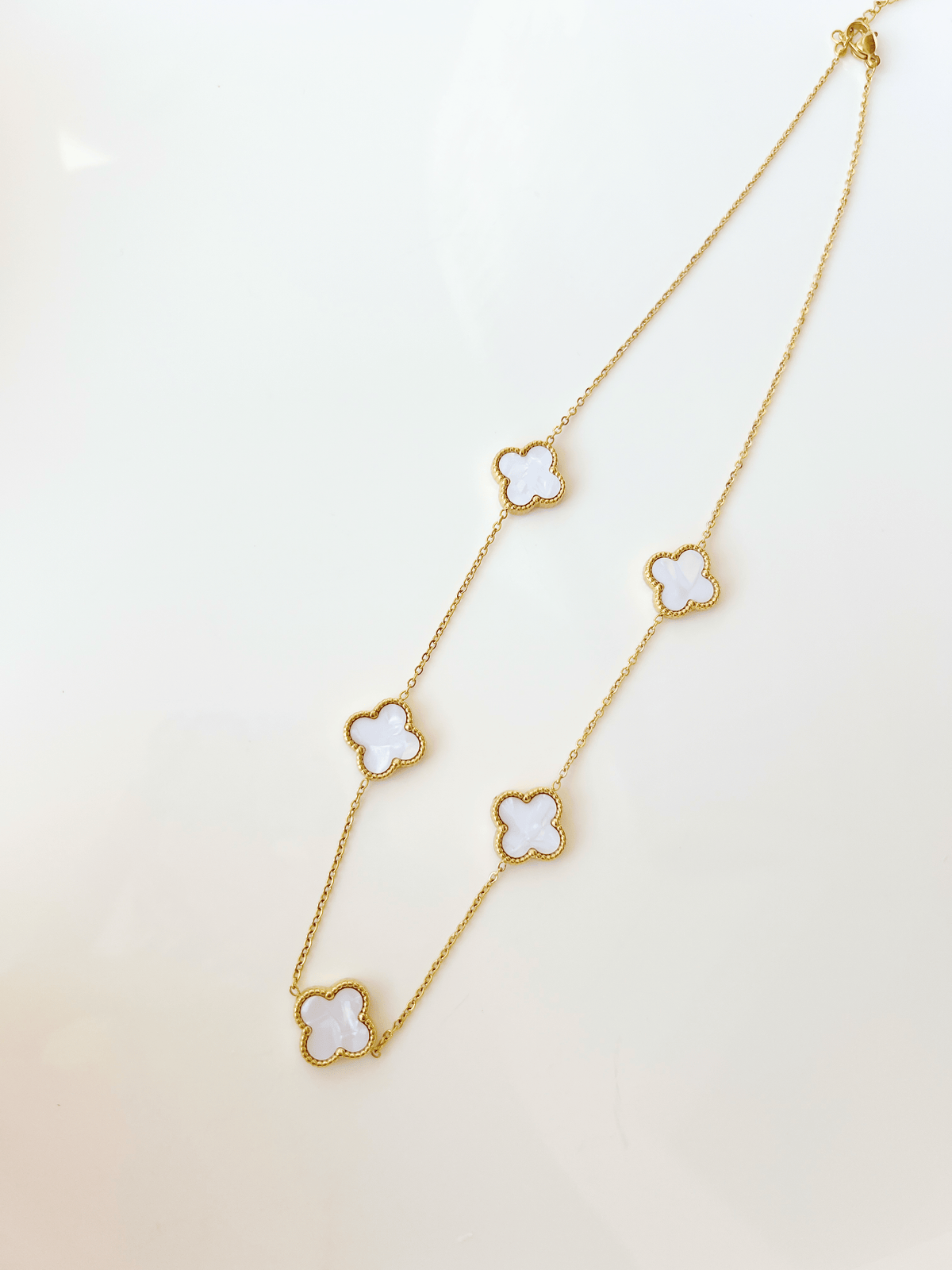 Five Clovers necklace - Jewelry Maktub LLC