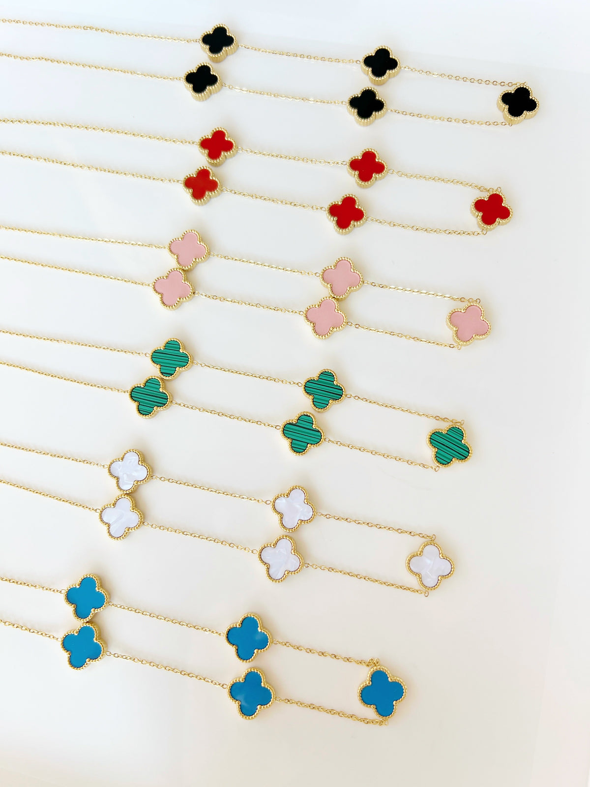 Five Clovers necklace - Jewelry Maktub LLC