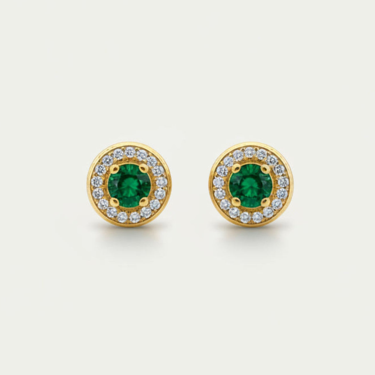 Halo Stud Earrings